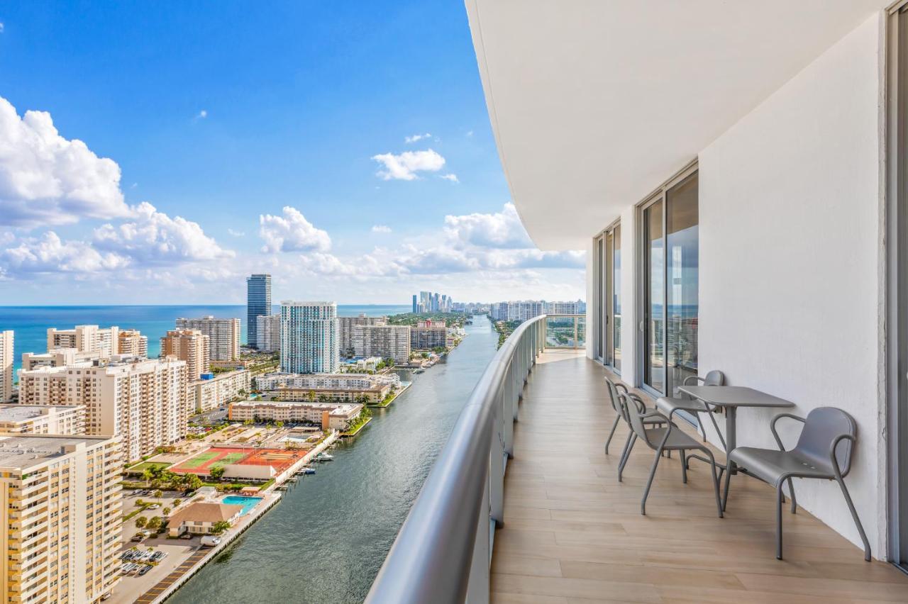 Beachwalk Resort Ph - Dream-Sky Mansion 3Dbr And 3Ba Luxury Penthouse Hallandale Beach Exterior foto