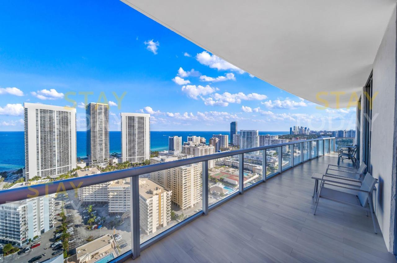 Beachwalk Resort Ph - Dream-Sky Mansion 3Dbr And 3Ba Luxury Penthouse Hallandale Beach Exterior foto