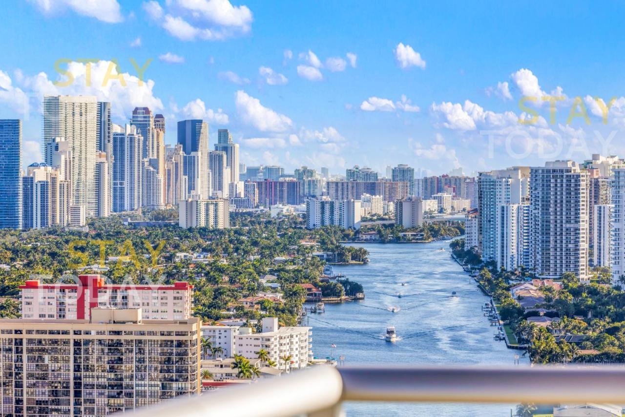 Beachwalk Resort Ph - Dream-Sky Mansion 3Dbr And 3Ba Luxury Penthouse Hallandale Beach Exterior foto
