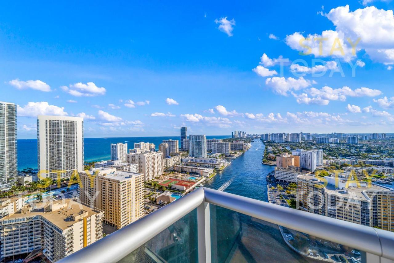 Beachwalk Resort Ph - Dream-Sky Mansion 3Dbr And 3Ba Luxury Penthouse Hallandale Beach Exterior foto