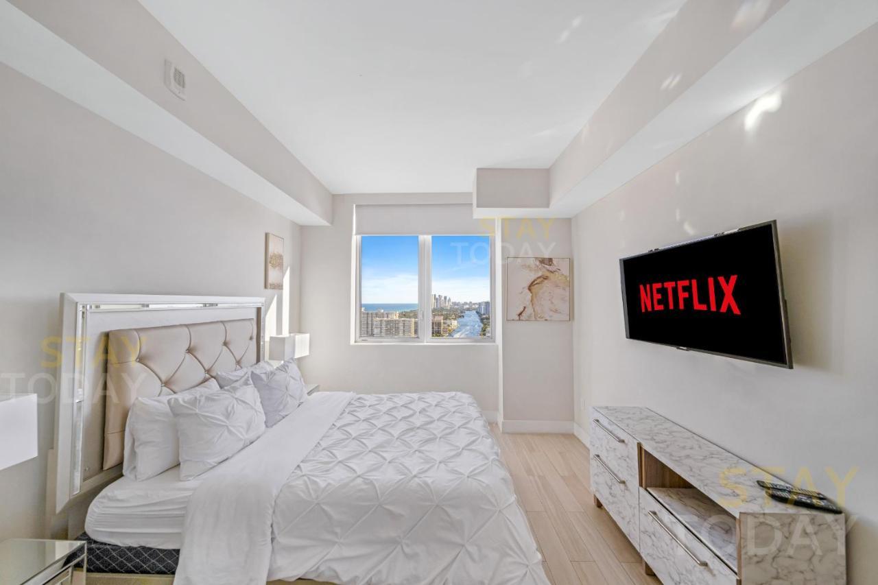 Beachwalk Resort Ph - Dream-Sky Mansion 3Dbr And 3Ba Luxury Penthouse Hallandale Beach Exterior foto