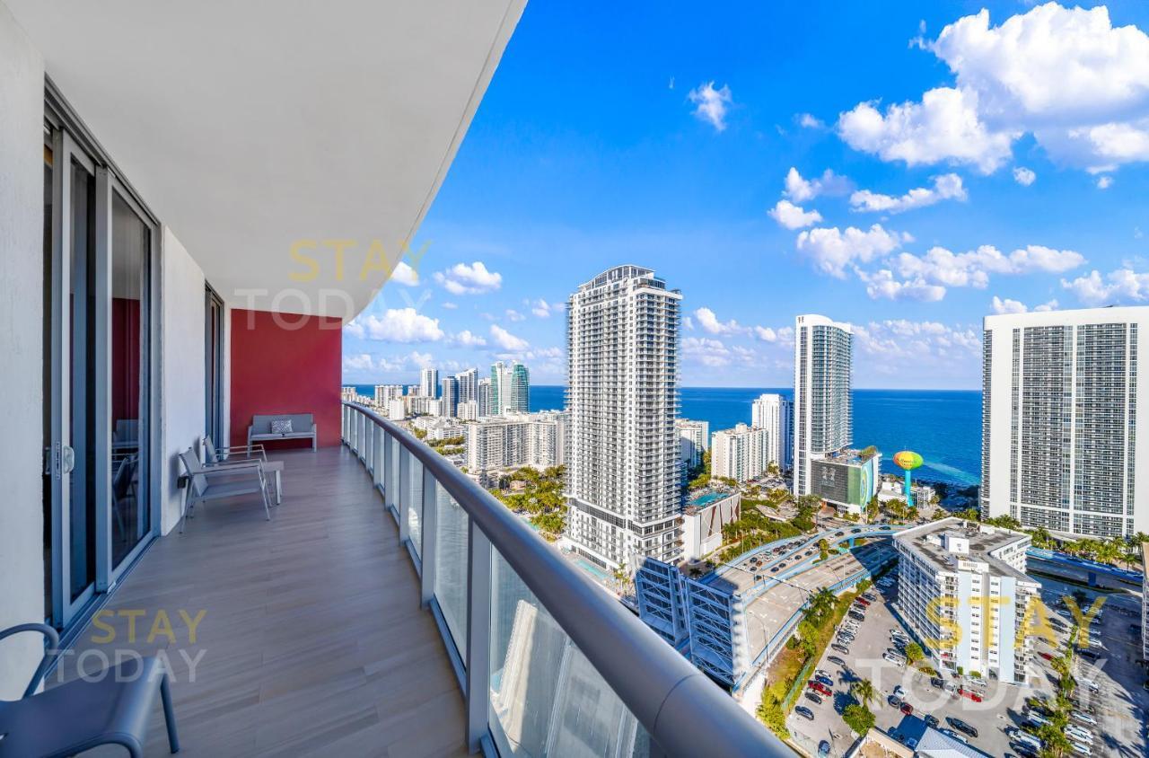 Beachwalk Resort Ph - Dream-Sky Mansion 3Dbr And 3Ba Luxury Penthouse Hallandale Beach Exterior foto