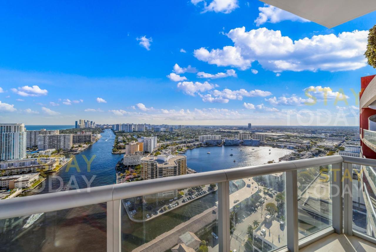 Beachwalk Resort Ph - Dream-Sky Mansion 3Dbr And 3Ba Luxury Penthouse Hallandale Beach Exterior foto